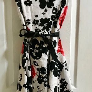 Retro floral dresses